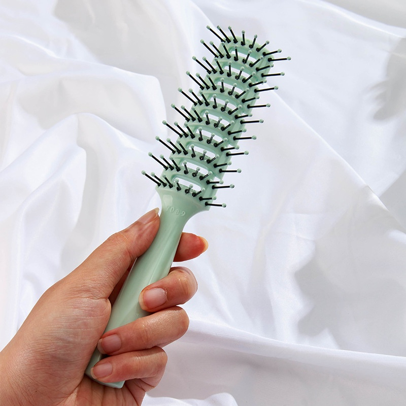 Sisir Styler Vented Brush Impor Sisir Pelurus Rambut Setengah Blow
