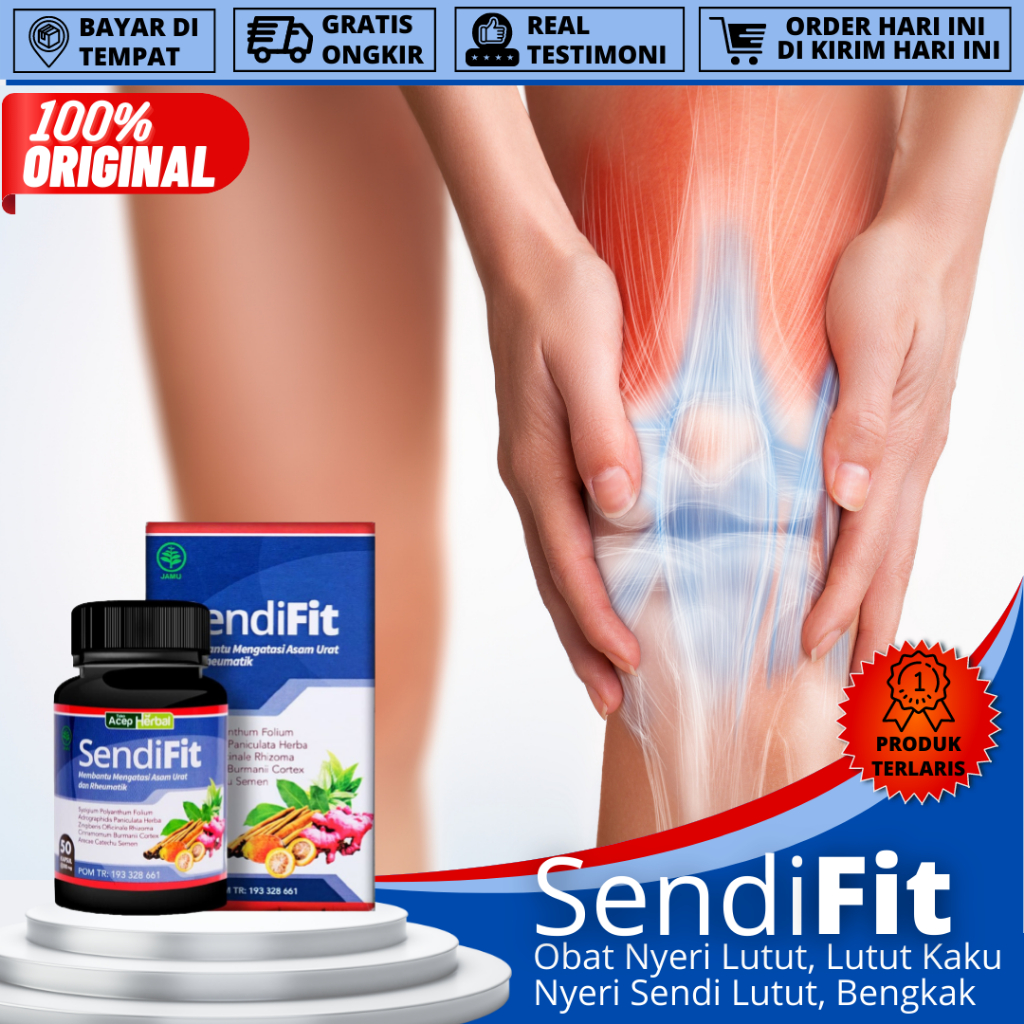 Obat Nyeri Sendi Lutut, Nyeri Lutut Bengkak dan Sakit, Lutut Kopong, Nyeri Lutut Saat Ditekuk, Nyeri