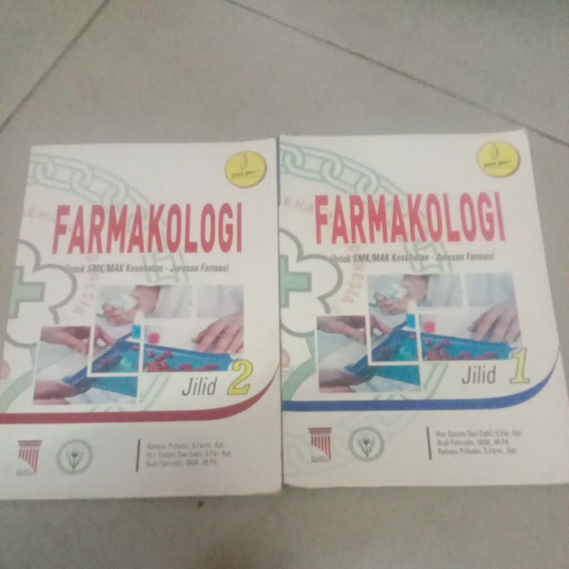 Farmakologi untuk SMA/MAK Kesehatan Jurusan Farmasi