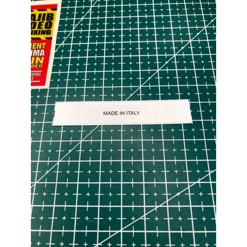 

MADE IN ITALY TAG WASH SUPER PREMIUM CO 1X DI KIRIM 600PCS