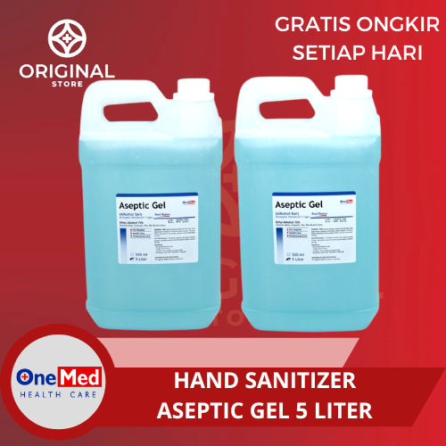 HAND SANITIZER ASEPTIC GEL PLUS 5 LITER - ONEMED