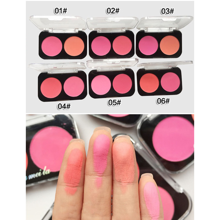 Lameila 5006 Blush On 2 Warna Blusher Waterproof dan Tahan Lama