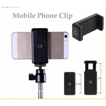 ￼Holder U Hp Smartphone Tongsis Tripod Monopod Clamp Universal Jepitan FD