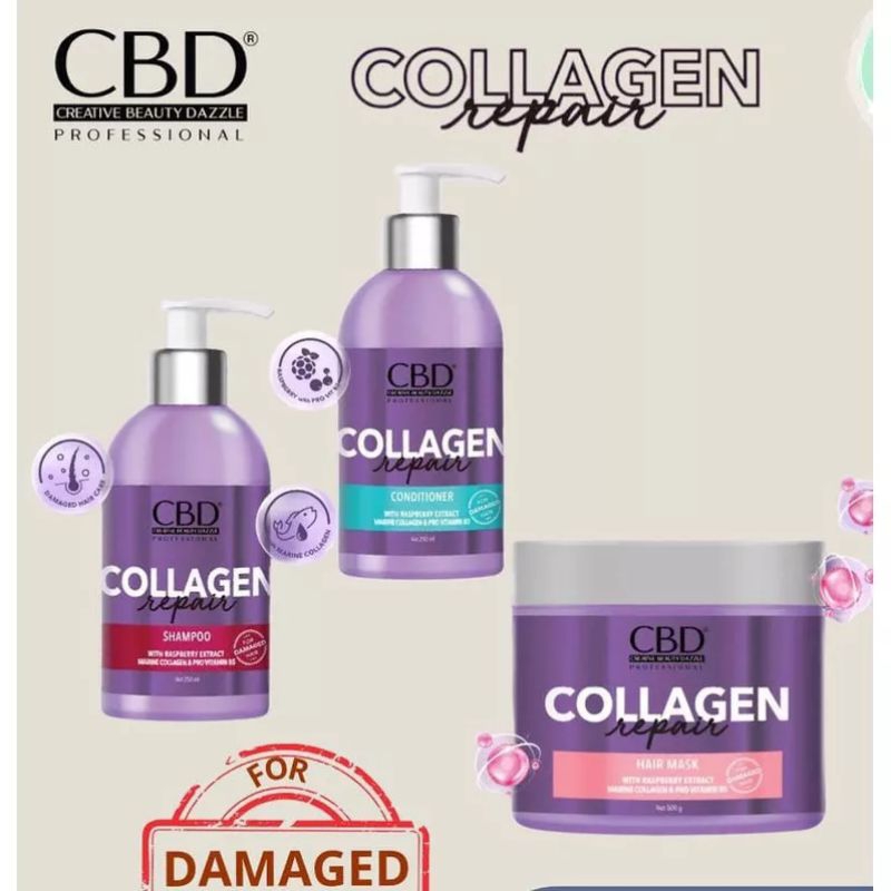 Paket CBD collagen repair treatment (ungu)