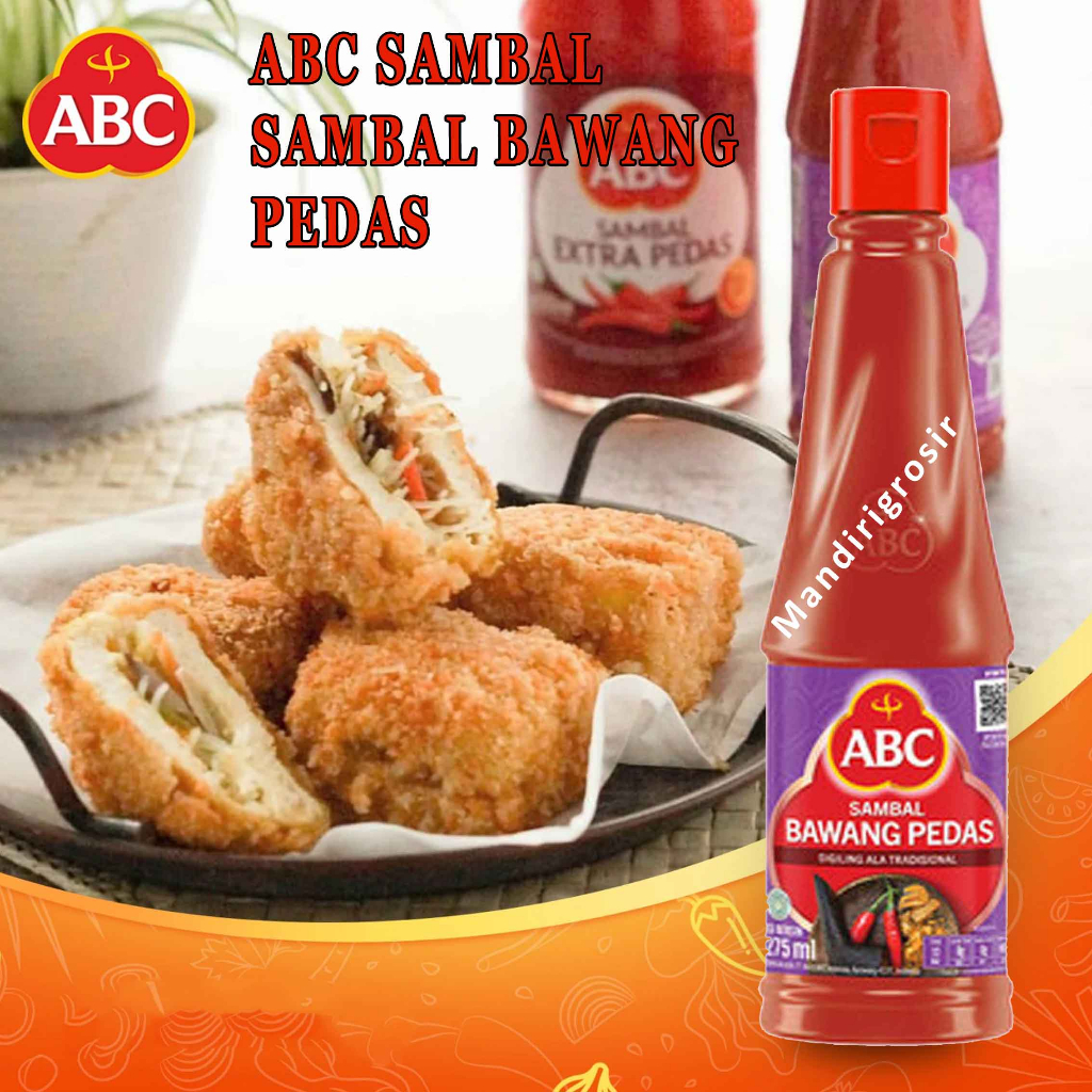 Sambel Bawang Pedas * ABC Sambal * Sambal Hot * 275ml