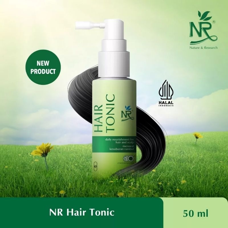 [50ml] NR Hair Tonic Daily Nourishment | Merawat Kesuburan Rambut