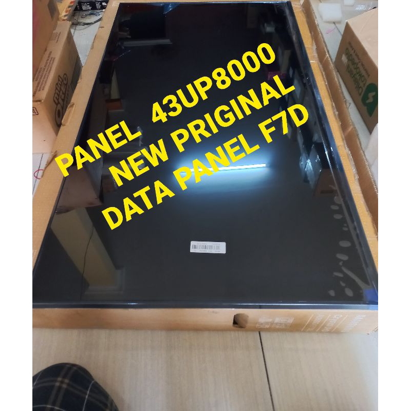 layar lcd - panel layar - tv LG ultra hd - layar led tv Lg -  43up80 43up8000 - HC430DQG