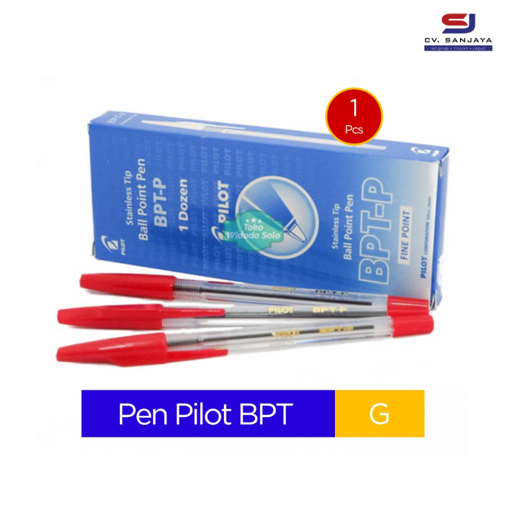 

Pulpen Pilot Warna Merah