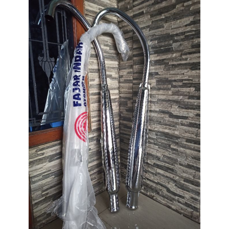 knalpot plor cb 125 fajar indah FI RAP