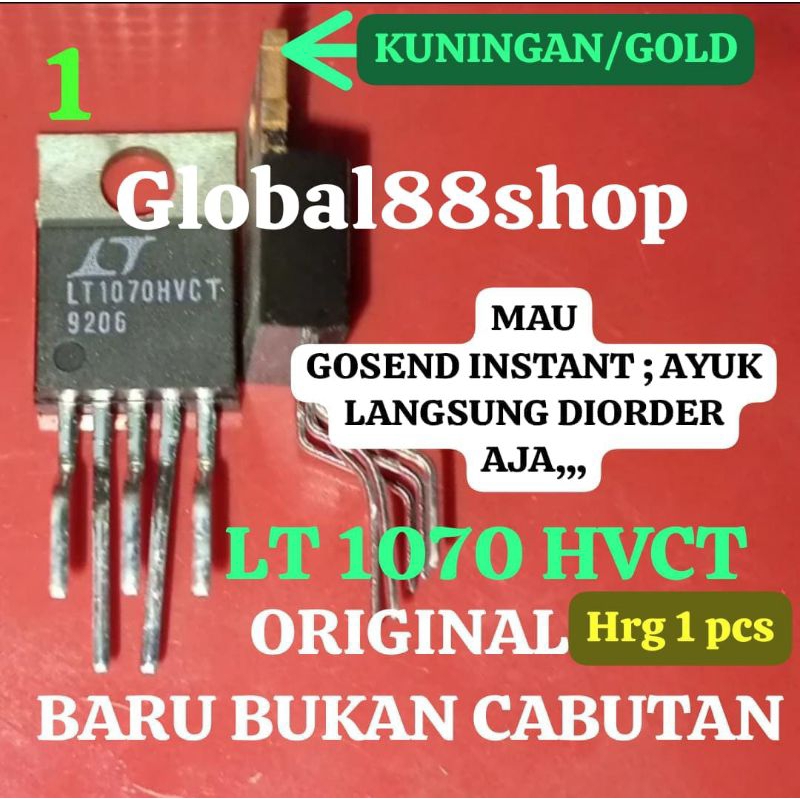 ORIGINAL LT1070HVCT LT 1070HVCT 1070 HVCT  IC TRANSISTOR MOSFET FET TRAVO LAS TRAFO IGBT