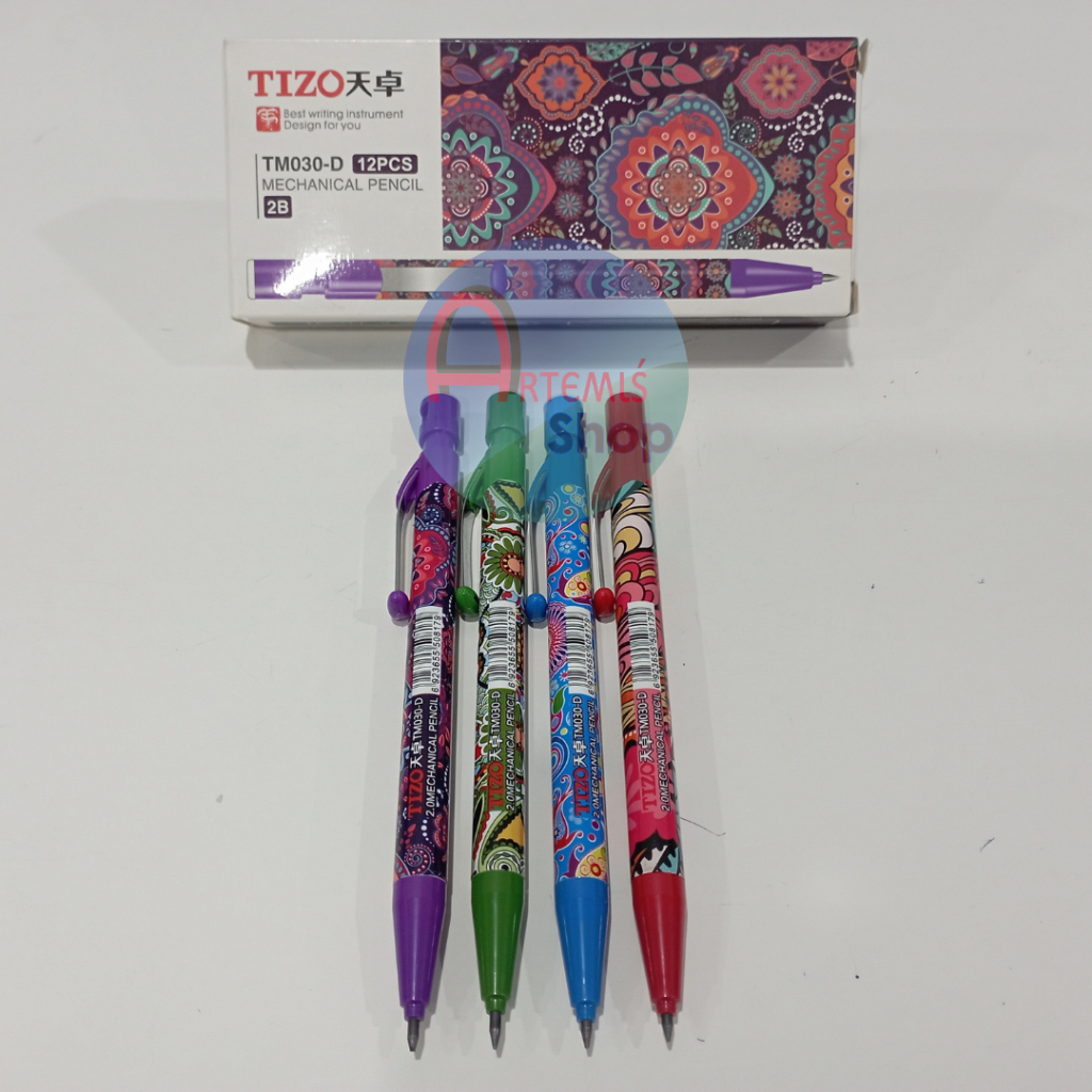 

Pensil Mekanik TIZO TM030-D 2.0 mm Isi 12 / Mechanical Pencil TIZO TM 030-D