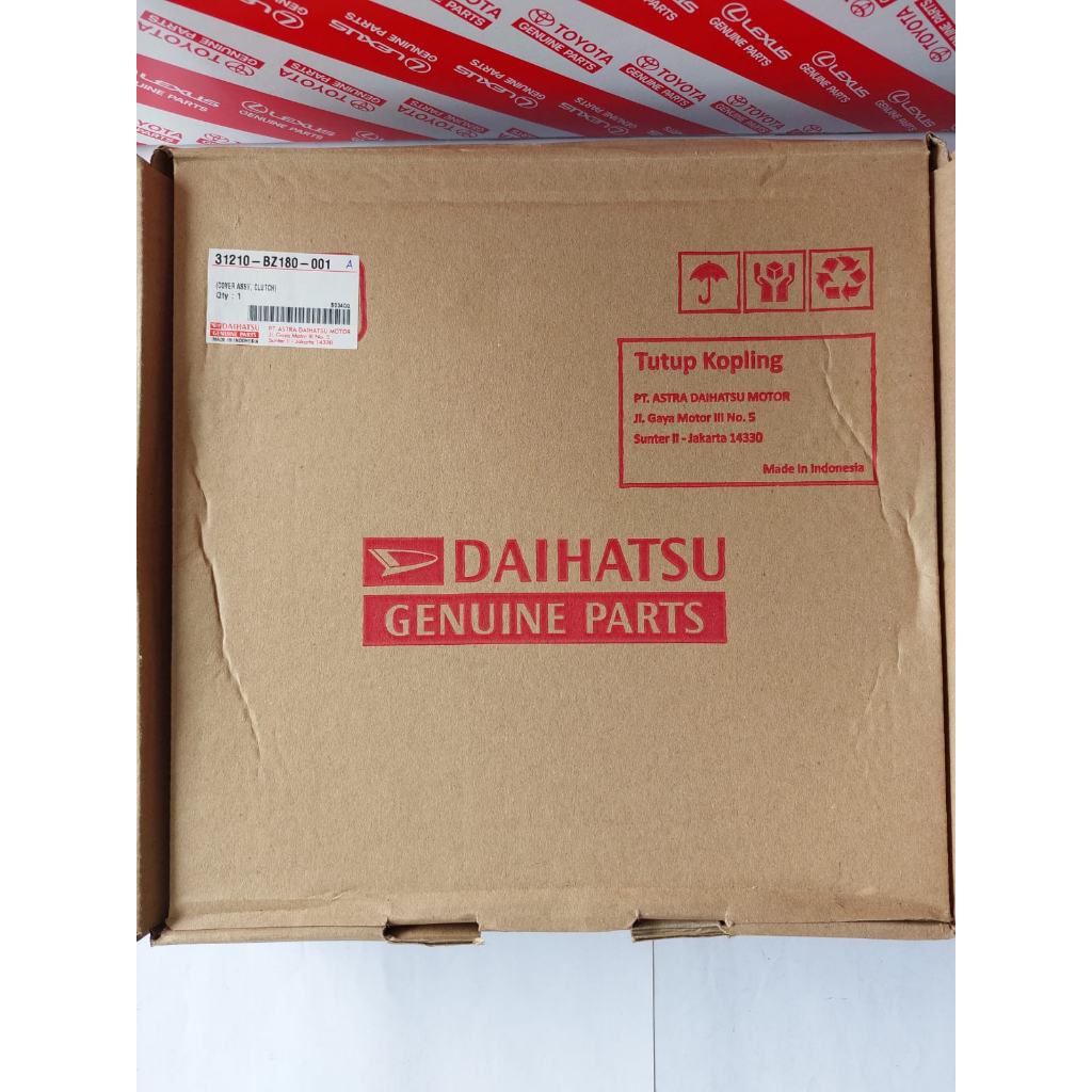 Kopling matahari tutup kopling Toyota Calya, Agya. Original 31210-BZ180-001
