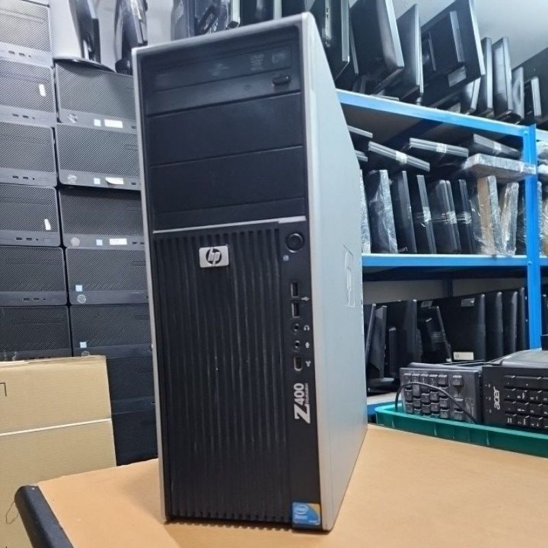 SERVER HP Z400 XEON 3550 RAM 16 GB SSD 256 GB WIN10 BERGARANSI