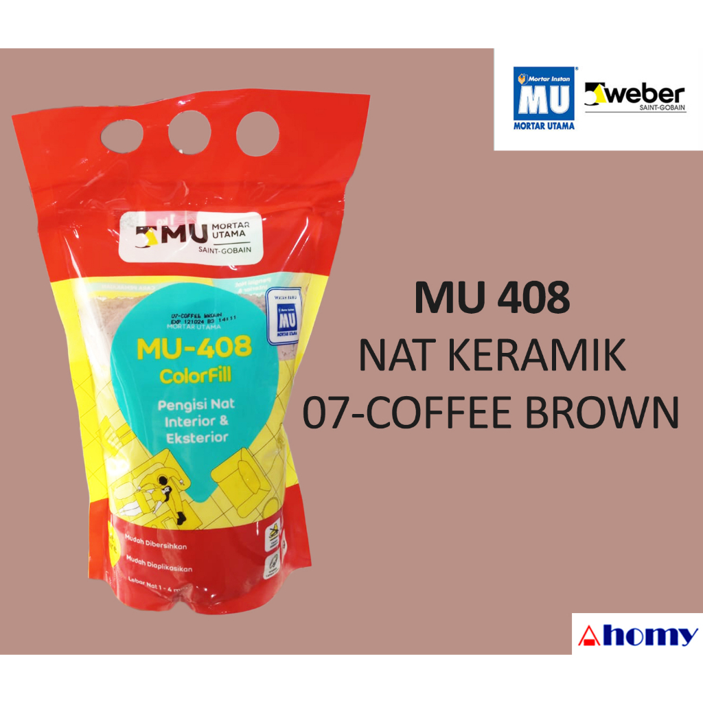 semen nat keramik no 07 (coffee brown) MU-408 1kg MU 408