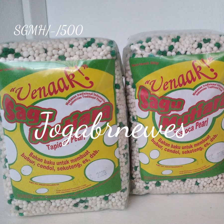

DISKON IDUL ADHA ❤ Restock Sagu Mutiara HIJAU 500 gram ~ SAGU MUTIARA HIJAU 500G