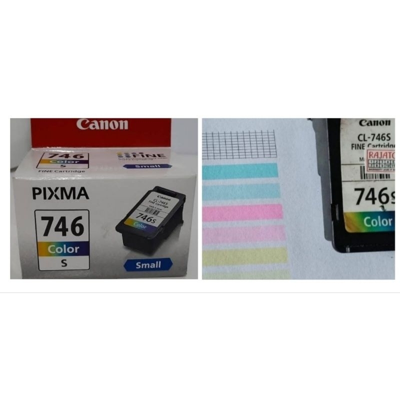 Canon 746s color siap pakai hasil normal bergaransi