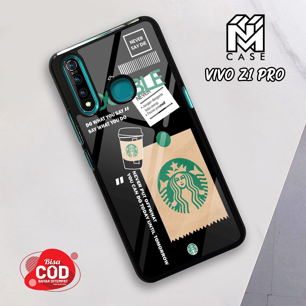 NM Case - Case Vivo Z1 Pro Terbaru - 21 - Fashion Case Starbucks Casing Hp Case Murah Softcase Hardc