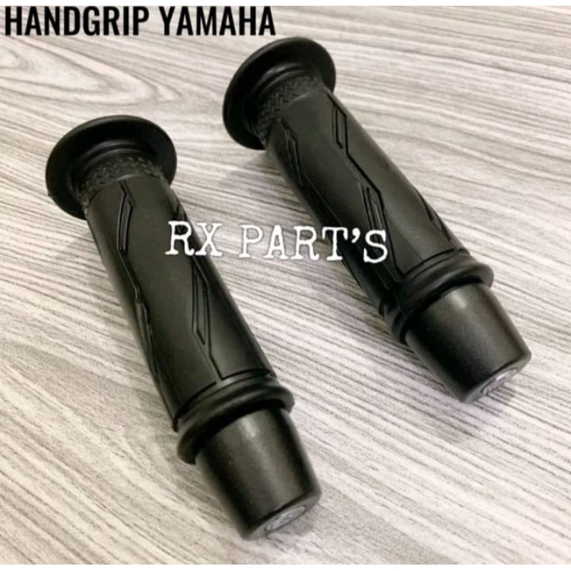 Handgrip Handfat Standar Yamaha Plus Jalu Stang Hitam Full Besi Padat Vixion Kualitas Terbaik