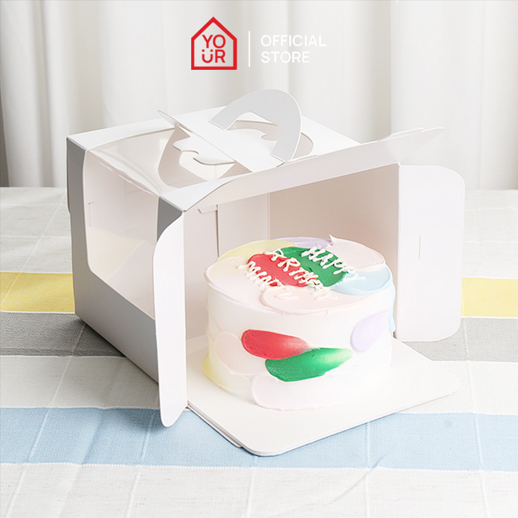 

Dus Kue Box Premium / Laminasi Jendela Kotak Box Putih / Box Kardus Cake Kue Tart Pudding Chiffon Roti / Kardus Dus Box Kue Hampers Cake / Bingkisan