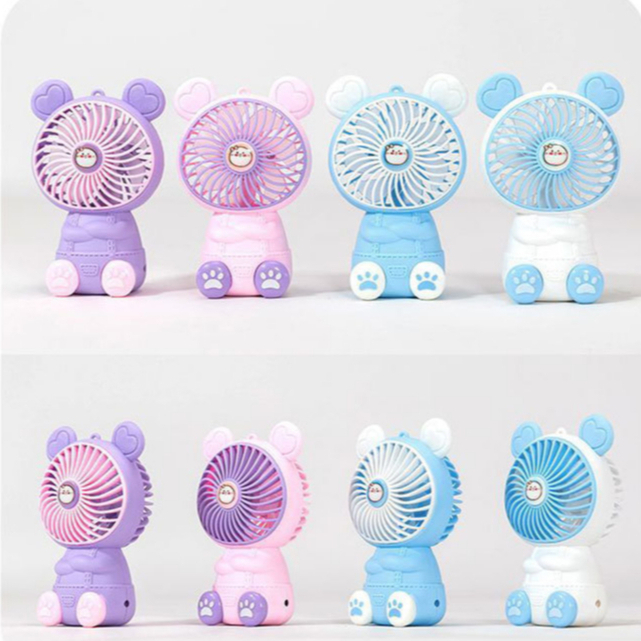 KIPAS ANGIN GENGGAM PORTABLE RECHARGEABLE - KIPAS ANGIN MINI CUTE HIGH QUALITY