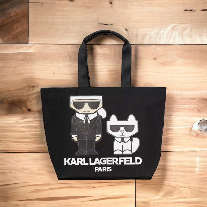 Tas Wanita Import Karl Amour Nylon Tote Bag - 9112/9100#