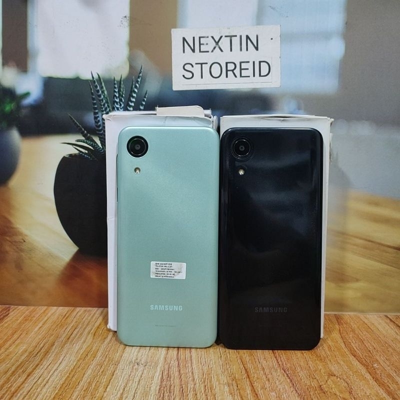 SAMSUNG GALAXY A03 core 2/32 SECOND FULLSET BEKAS GARANSI RESMI