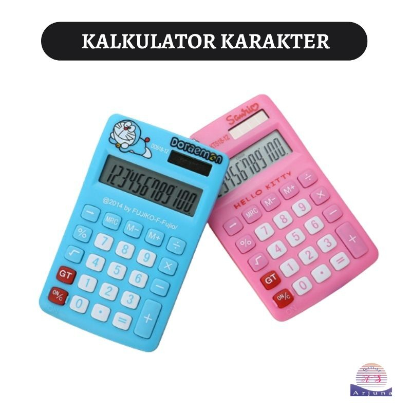 Kalkulator Mini Karakter Lucu