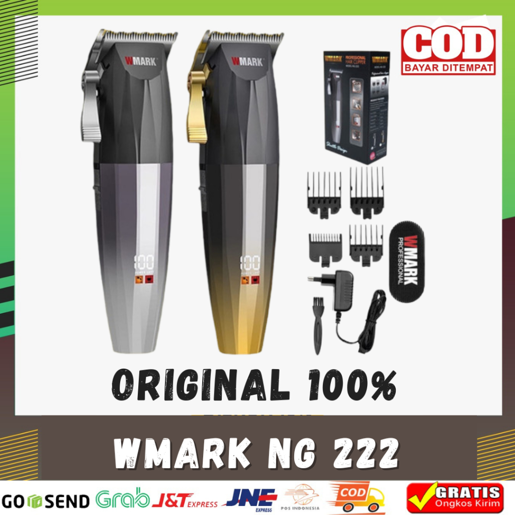WMARK NG 222 CLIPPER ALAT CUKUR RAMBUT /  WMARK 222 / WMARK NG 222 JRL