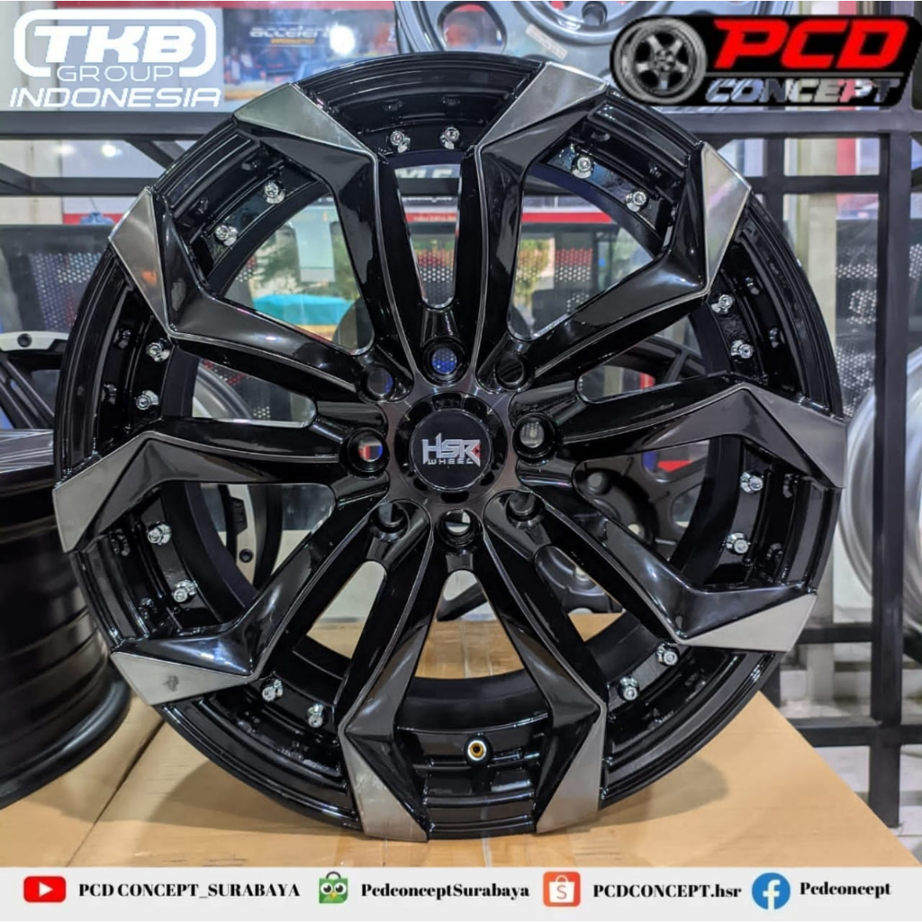 VELG HSR LABANG RING 16 PELEK MOBIL AVANZA XENIA MAZDA2 JAZZ SIGRA|BISA TUKAR TAMBAH