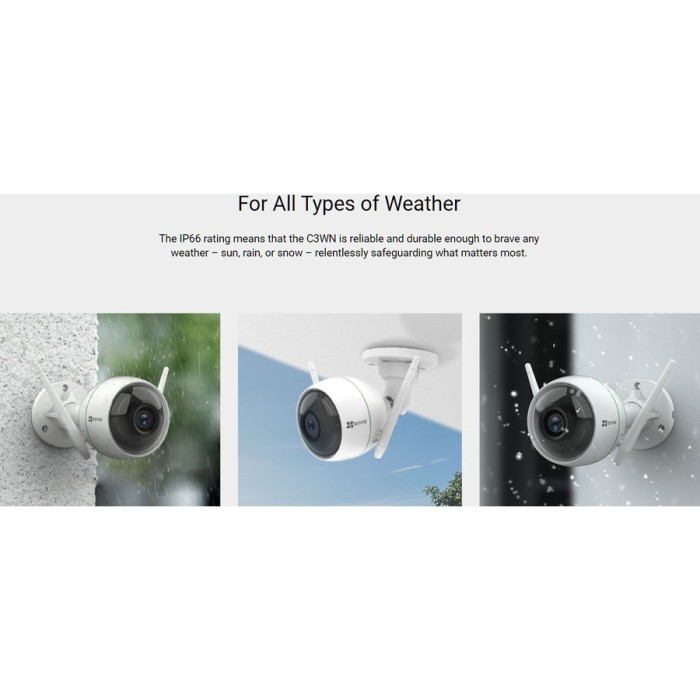 EZVIZ HUSKY C3WN Outdoor Full HD IP Camera CCTV WiFi WATERPROOF 1080P 2MP