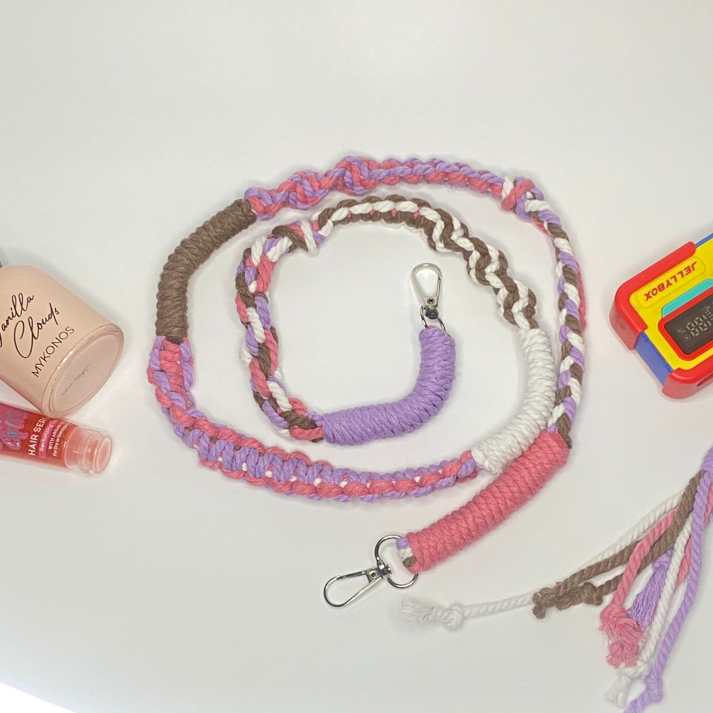 Asfour- ( TALI SAJA )Strap Bag Macrame Strap Bag / Strap Bag Tas Tali Tas MAcrame Premium