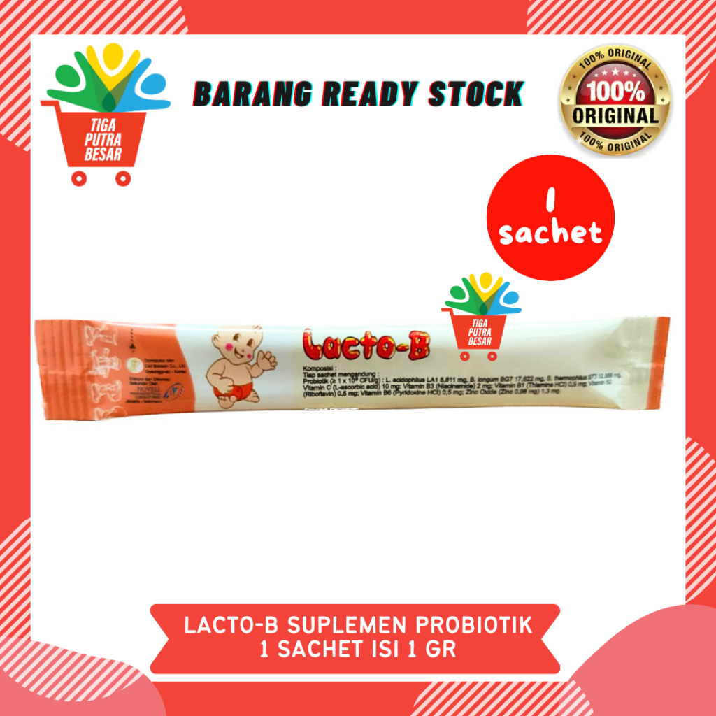 LACTO B ISI 1 SACHET / SUPLEMEN KESEHATAN