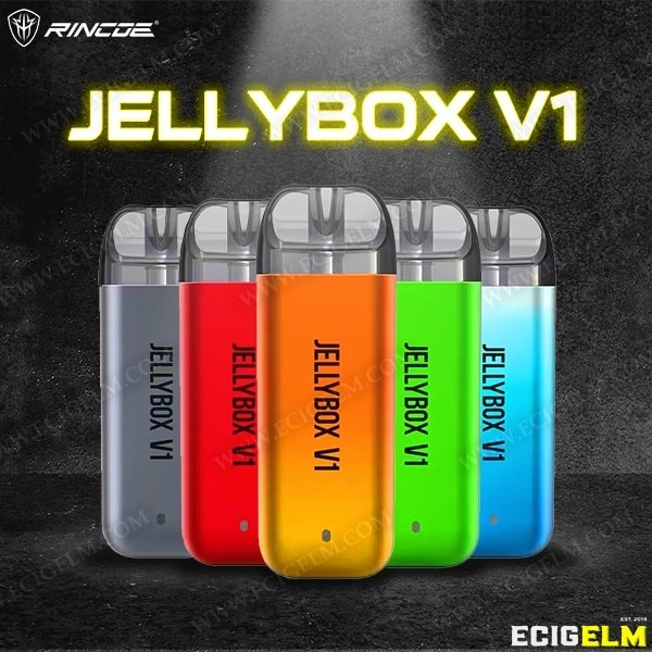 NEW JELLYBOX V1 BY RINCOE JELLYBOX KIT 750 mAH AUTHENTIC POD KIT