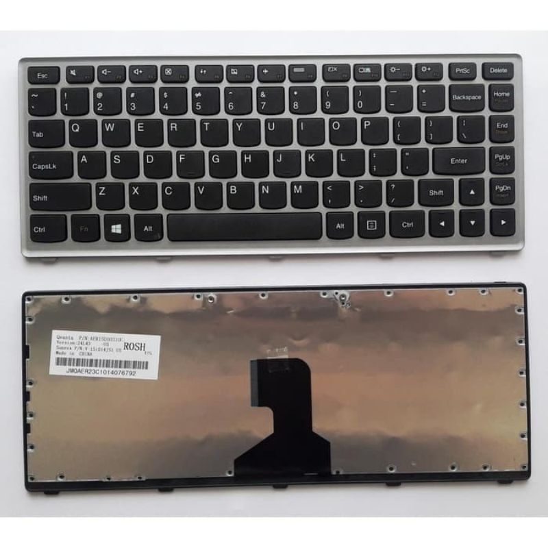 Keyboard Laptop Lenovo IdeaPad P400 Z400 Z400A Z400T Z410 Series