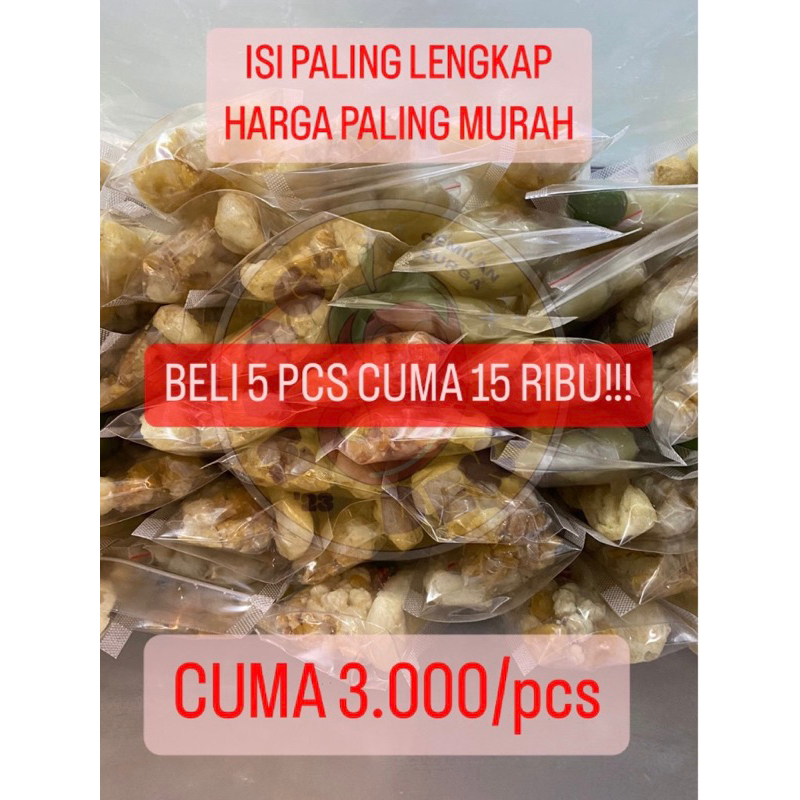 

BASO ACI INSTAN HOME MADE TERMURAH ISI 5 PCS // COCOK UNTUK USAHA // PAKET USAHA