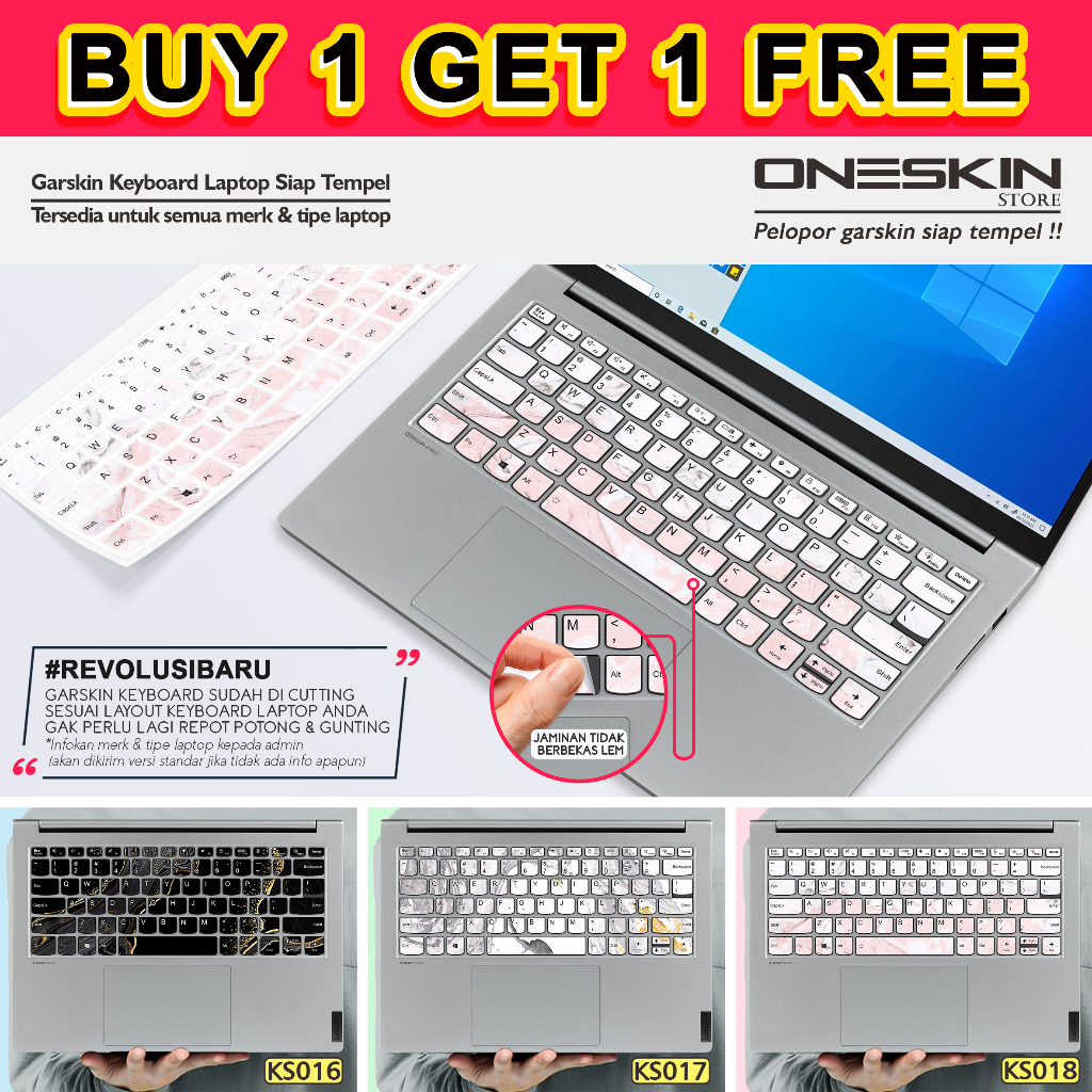 Garskin Stiker Sticker keyboard Laptop For Acer gambar custom katalog 18