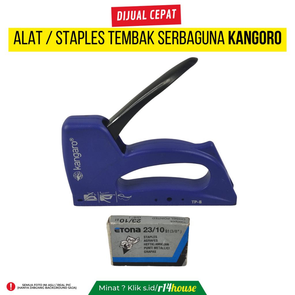 

ALAT / STAPLES TEMBAK SERBAGUNA KANGORO