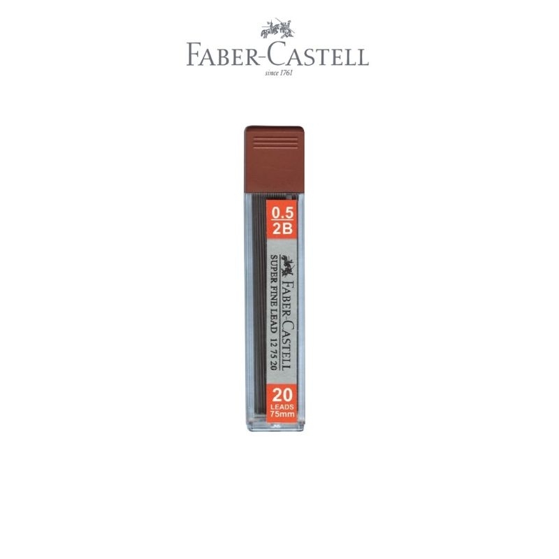 

faber-castell super fine lead 0.5 (2B)