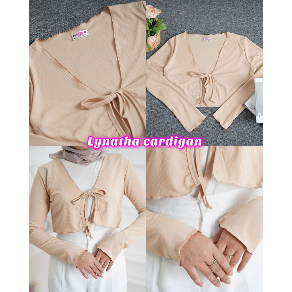 GFS LYNATHA RIB KNITTED CARDIGAN