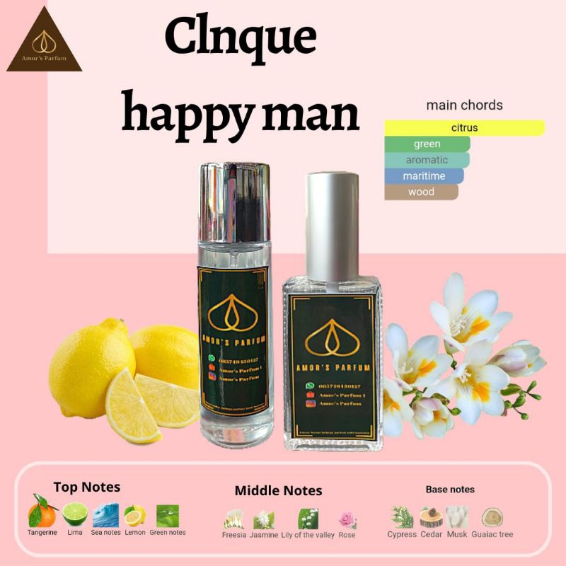 AMOR'S PARFUM CLINIQUE HAPPY MAN