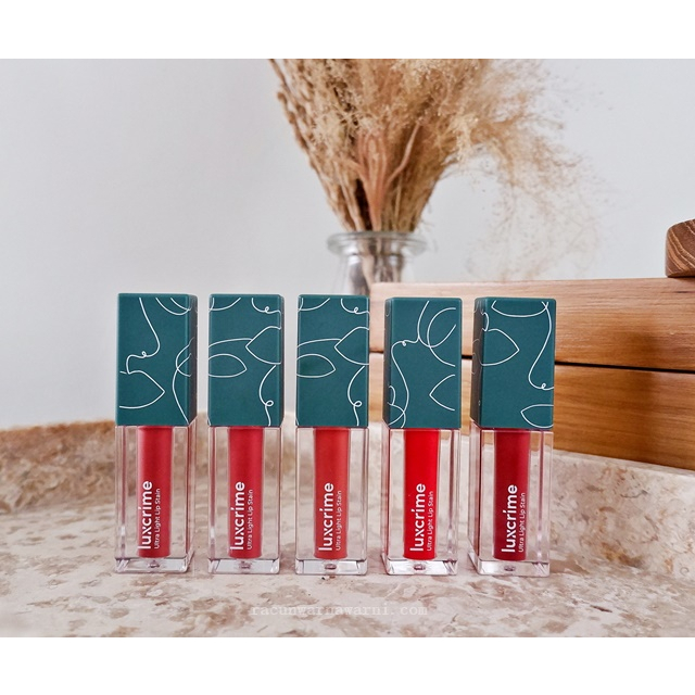 Free Luxcrime Ultra Light Lip Stain (Hadiah)