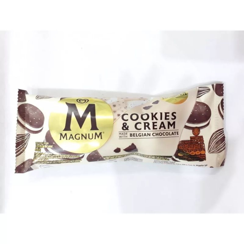 ice cream Magnum cookies and cream