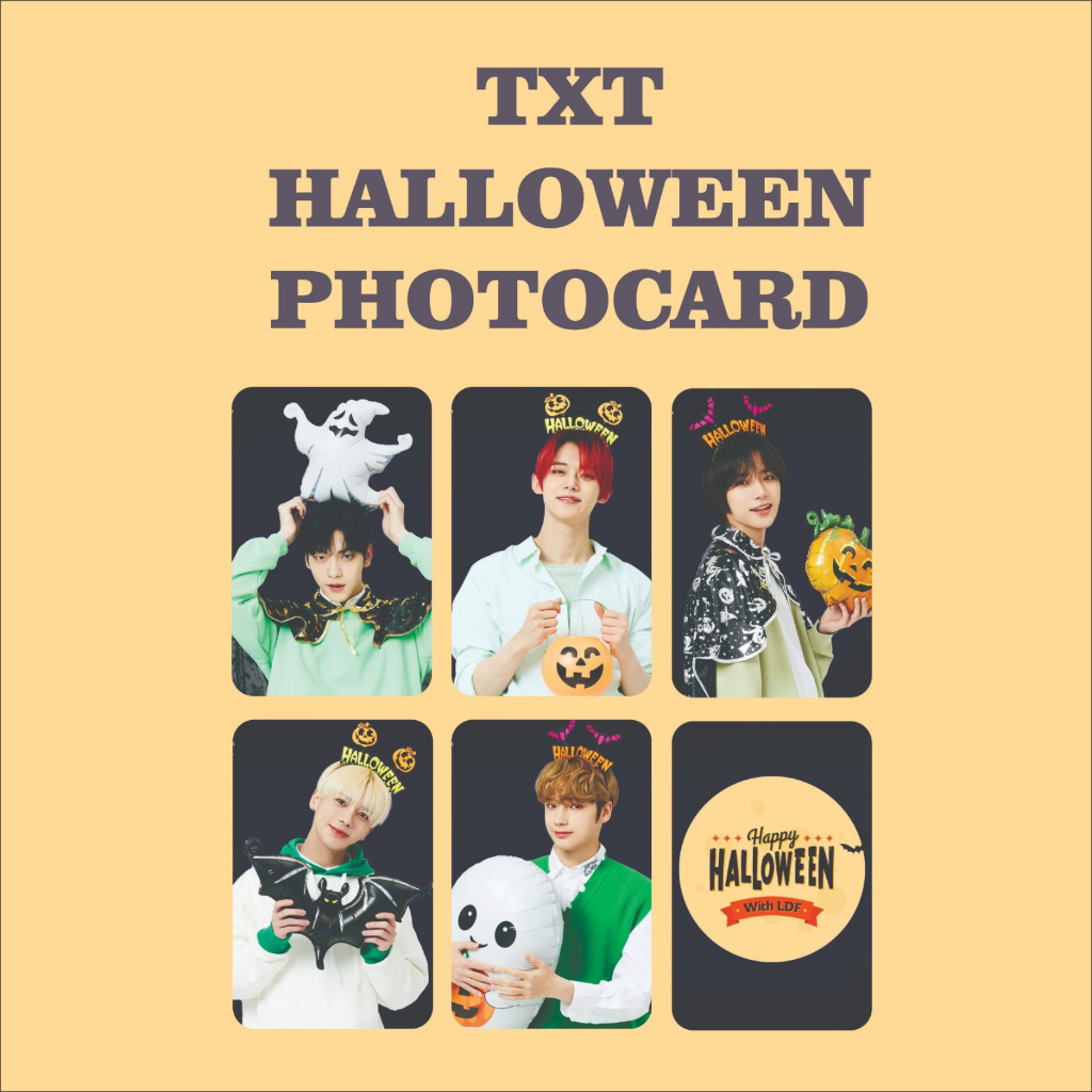 [KUKIRA] Photocard Tomorrow X Together Halloween