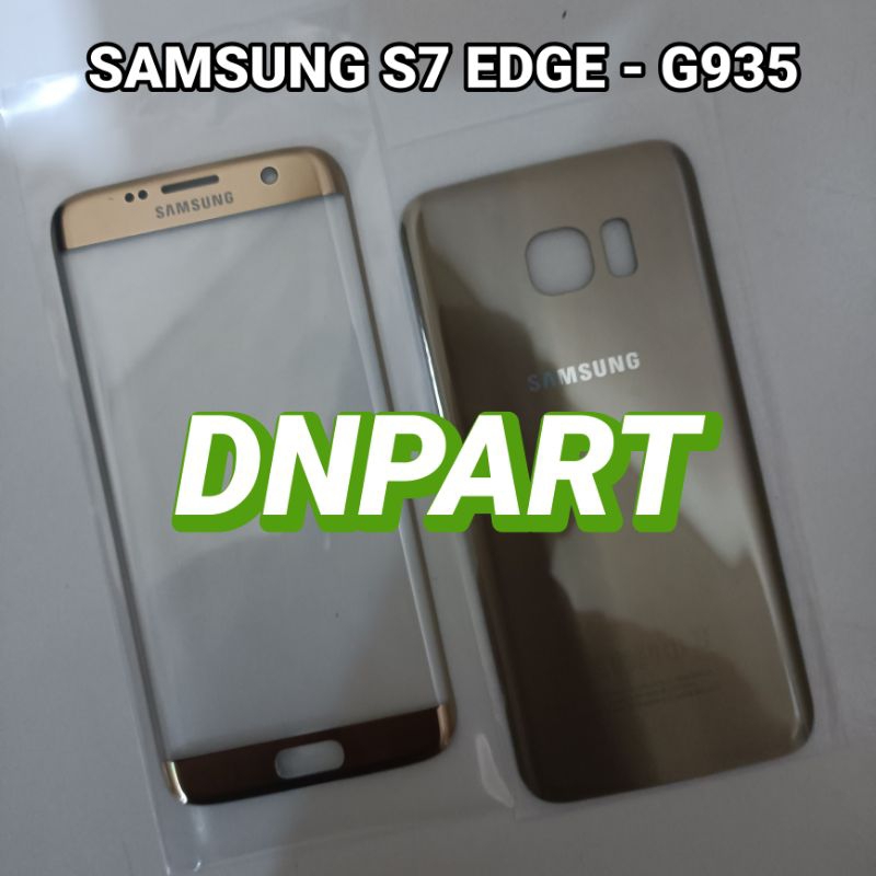 CASING BACKDOR+KACA LCD SAMSUNG S7 EDGE - G935 ORIGINAL