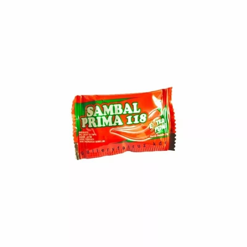 8. Kemasan Sachet Sambal Saus @ 5 Gr Saos Prima Sachet 1 Pcs