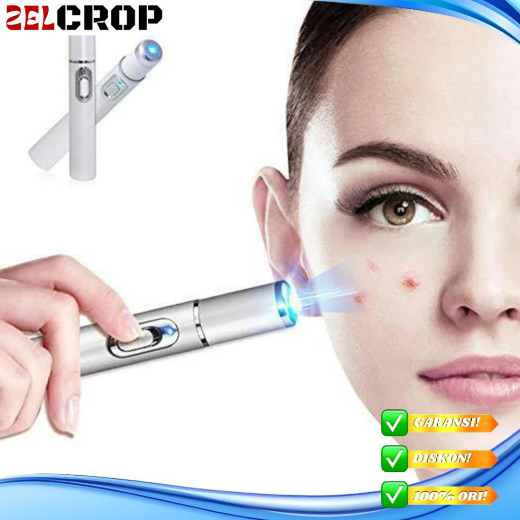 Alat Kecantikan Laser Penghilang Jerawat Acne Treatment Pembersih Perawatan Wajah Blue Light KD-7910