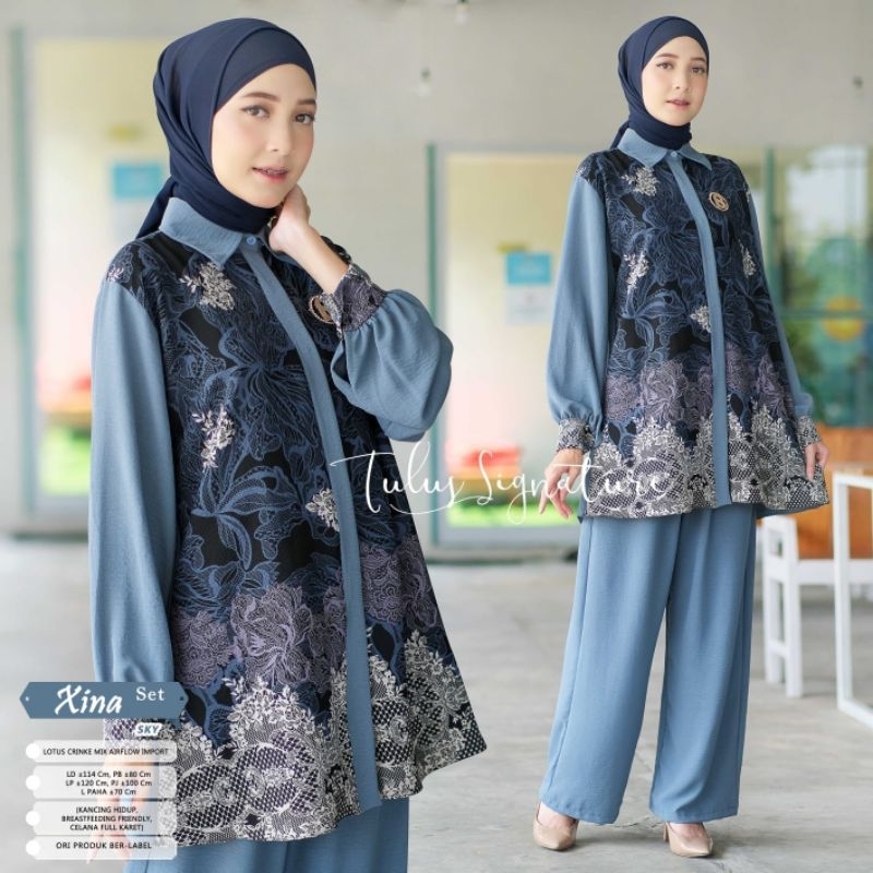 Setelan wanita xina by Tulus signature