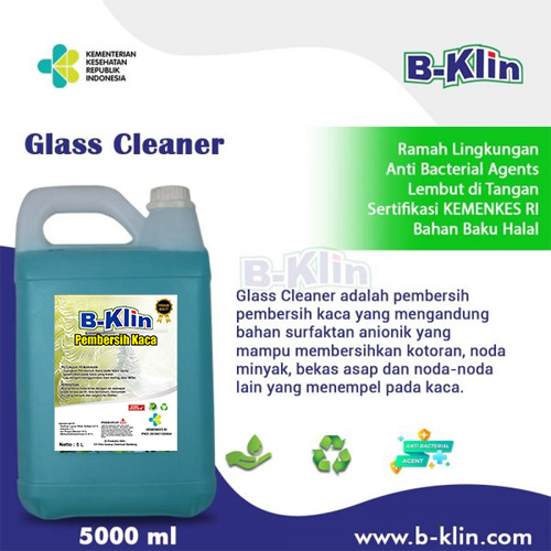 Cairan Pembersih Kaca Bklin B-Klin Glass Cleaner 5 Liter