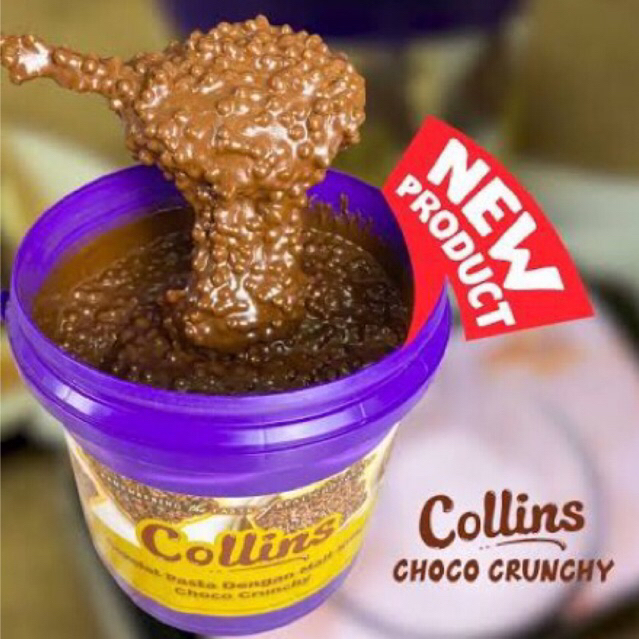 COLLINS DIP GLAZE 1KG - Topping Donat Coklat Lumer