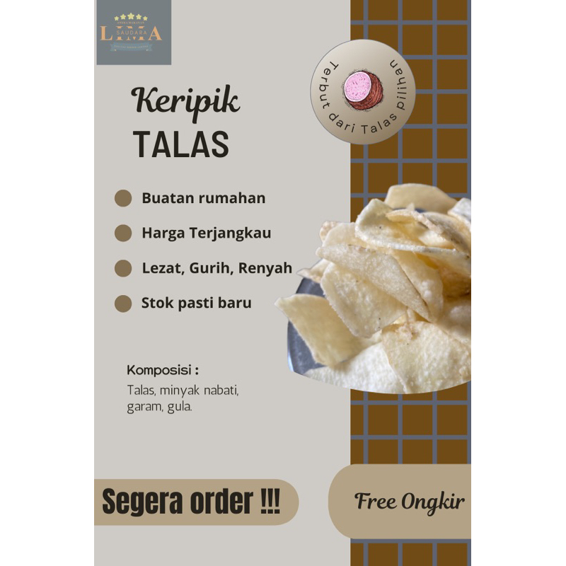 

Keripik Talas Original
